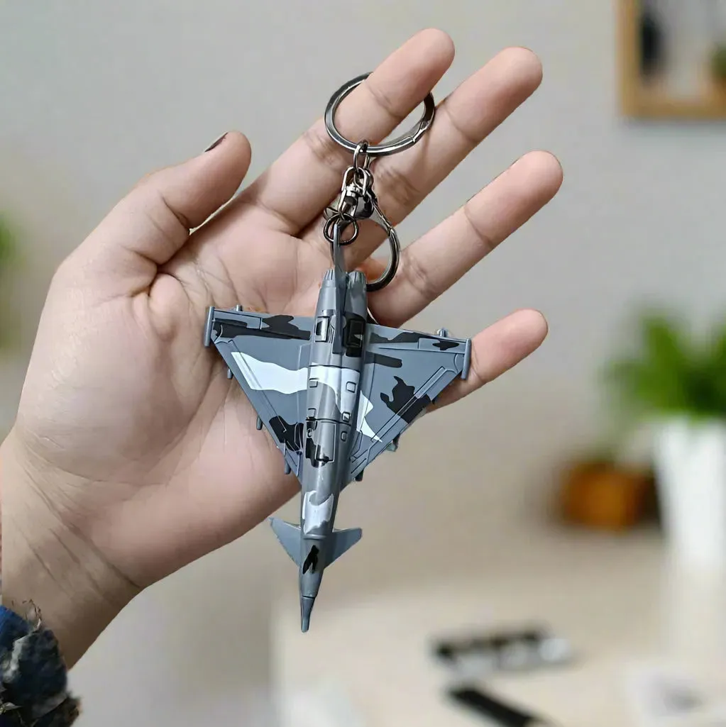 Skybound Simulation Fighter Plane Keychain