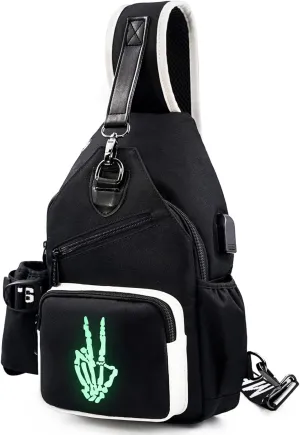 Sling Bag, Crossbody Shoulder Bag for Mens Women Multipurpose Daypacks Chest Bag