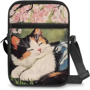 Small Messenger Bag for Men Women Wallet Purse Cell Phone Purse Shoulder Bag for Phone Passport