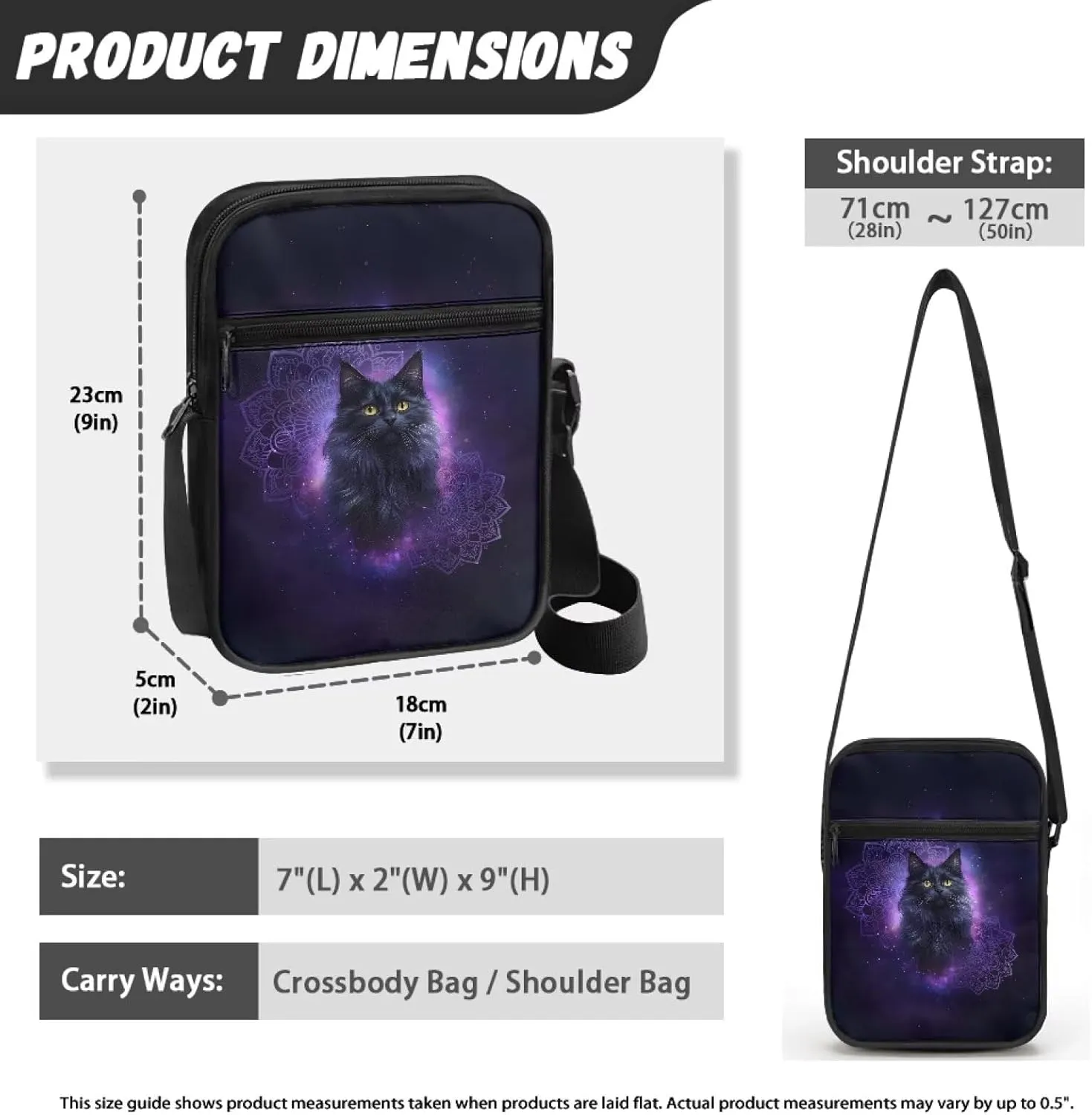 Small Messenger Bag for Men Women Wallet Purse Cell Phone Purse Shoulder Bag for Phone Passport