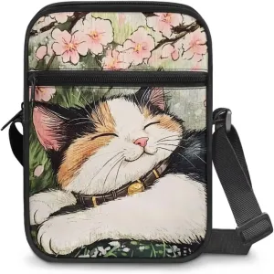 Small Messenger Bag for Men Women Wallet Purse Cell Phone Purse Shoulder Bag for Phone Passport