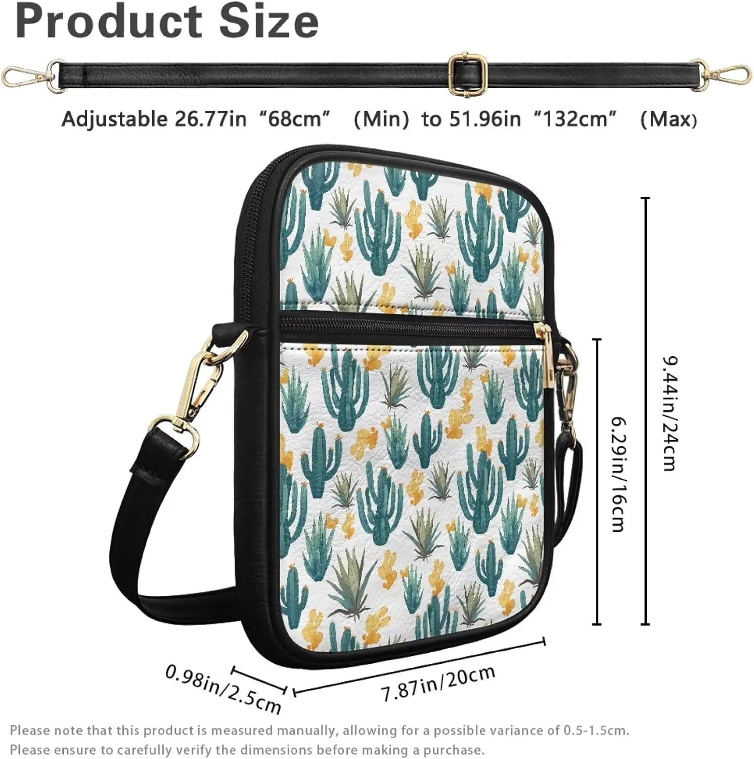 Small Messenger Bag for Women Work Lightweight Multipurpose Crossbody Shoulder Bag Travel Hiking Daypack