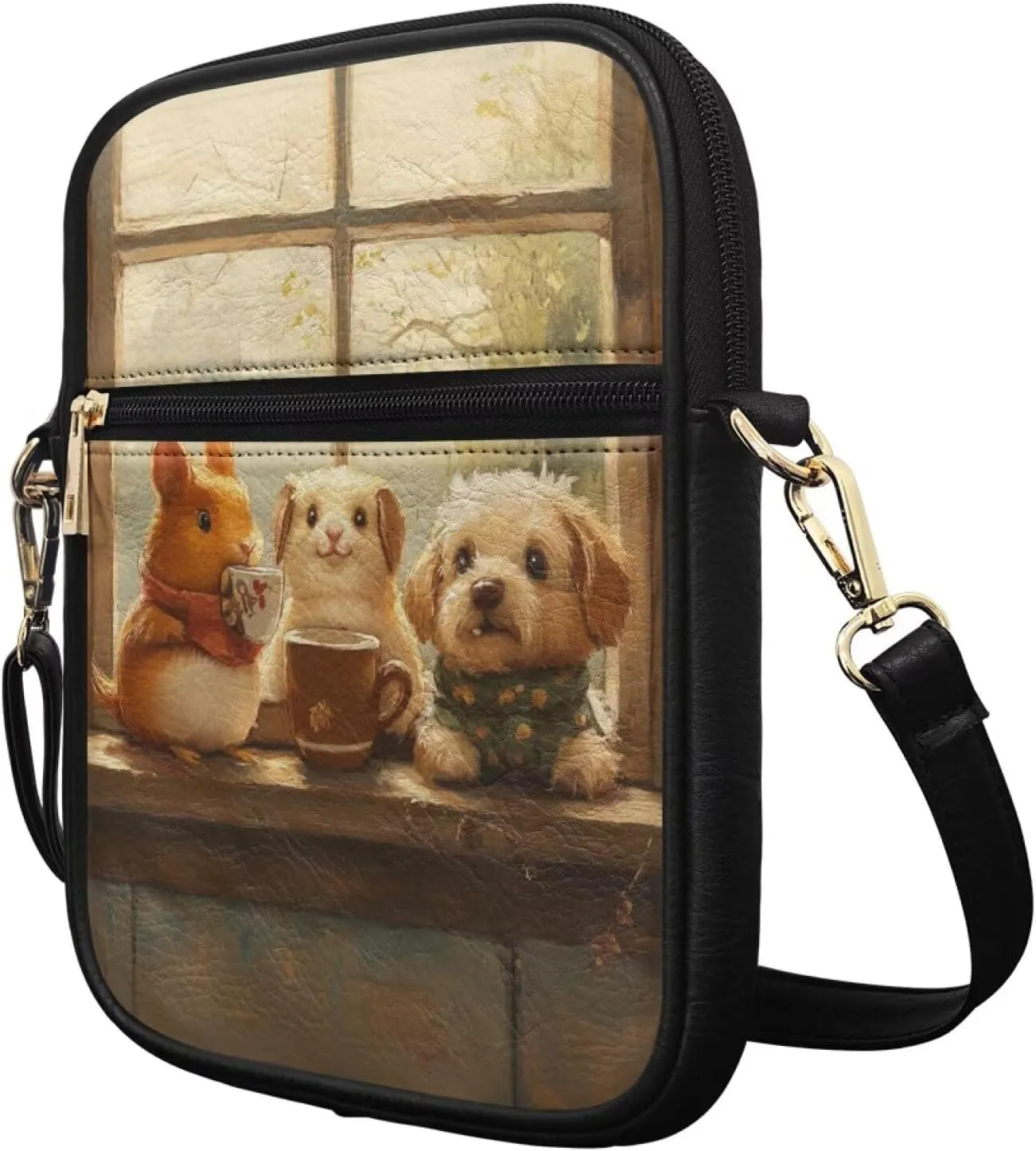 Small Messenger Bag Purse Lightweight Small Satchel Cell Phone Purses Travel Pouch Shoulder Bag for Women