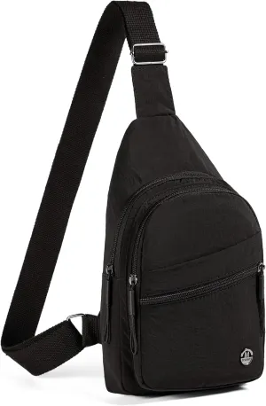 Small Sling Bag for Women, Sling Backpack Daypack Fanny Pack Crossbody Bags for Hiking Travel Sports Running