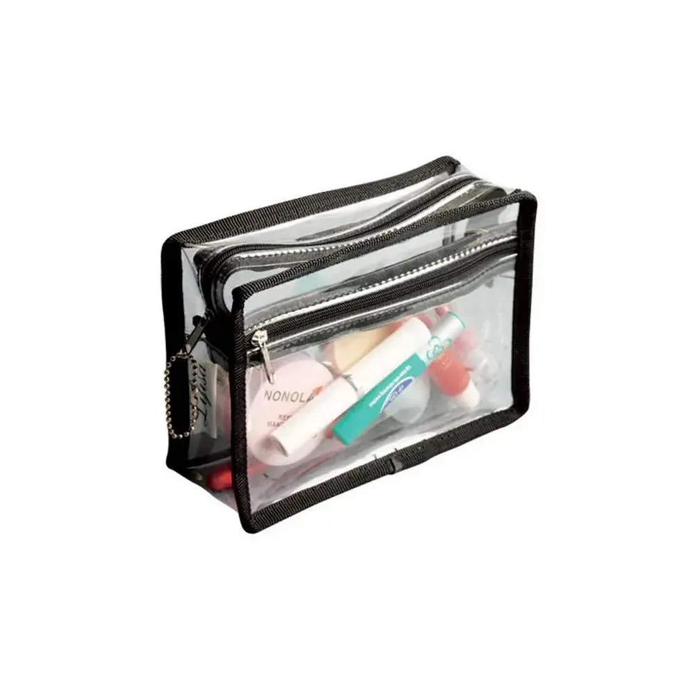 Small Transparent PVC Clear Vinyl Makeup Bag