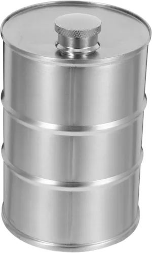 Small Wine Bottle Camping Flask Stainless Steel Whisky Wine Flask Beer Barrel Cooler for Outdoor