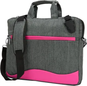 Smart Briefcase 15 in Laptop Carrying Case Bag with Front Pocket for MacBook Pro M2 M1, Acer Swift, HP Victus, Acer Predator