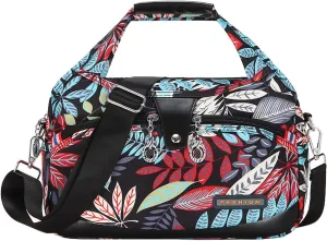Soft Side Lightweight Underseat Tote Bag, Multi Pocket Underseat Bags for Women & Men Waterproof Anti-Theft Camo Tote Handbag Crossbody for Travel