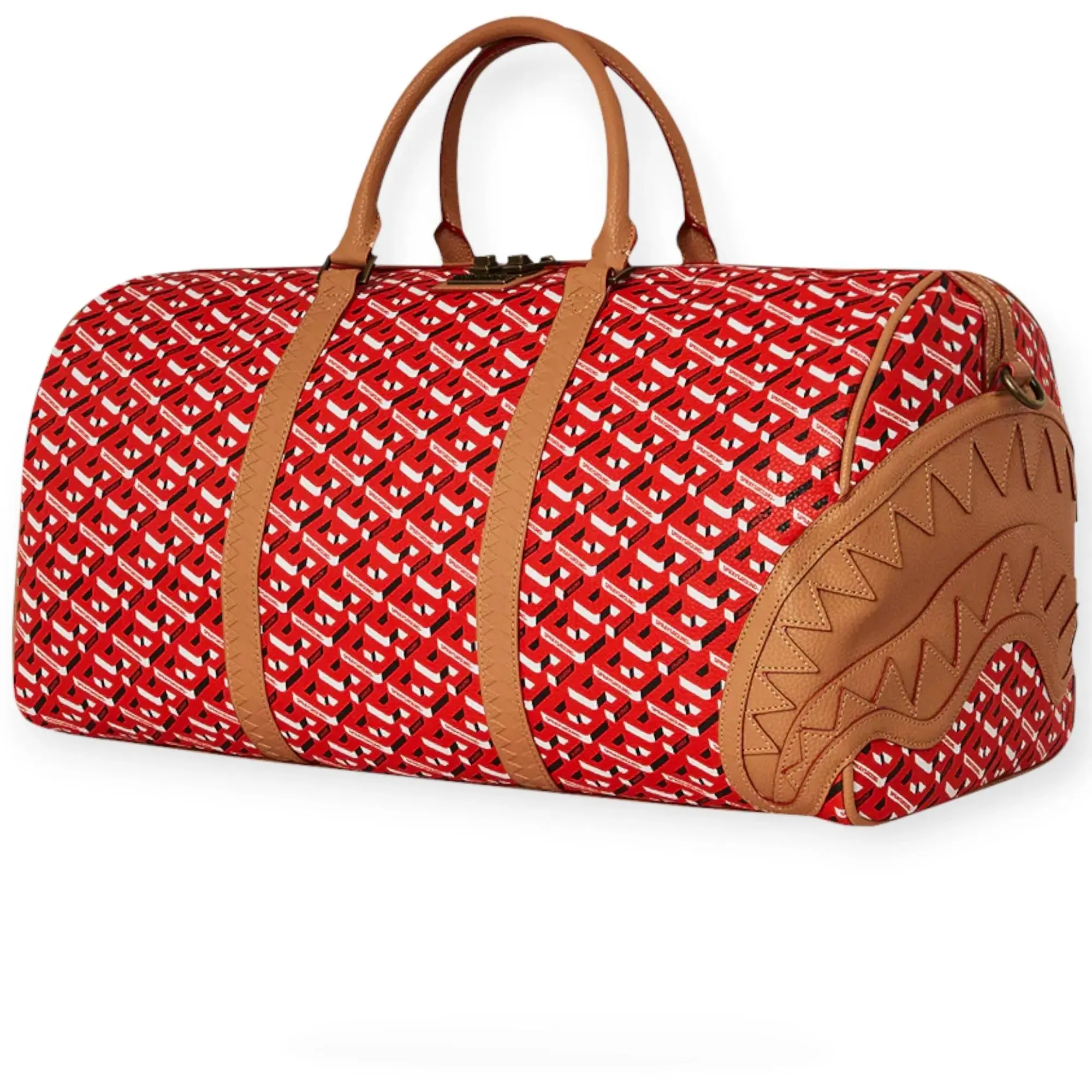 SprayGround Men 3DSG CONCORDE DUFFLE (Red)