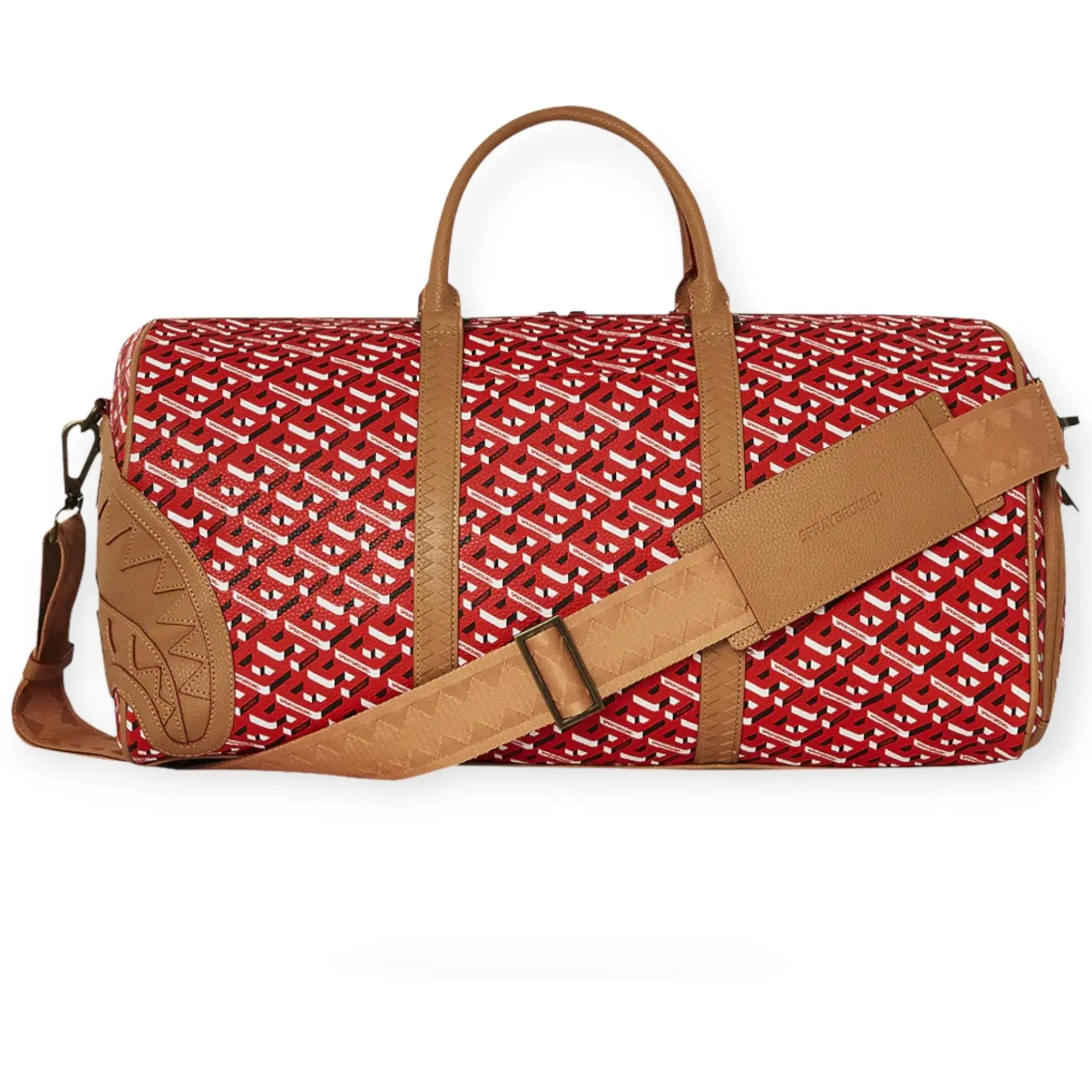 SprayGround Men 3DSG CONCORDE DUFFLE (Red)