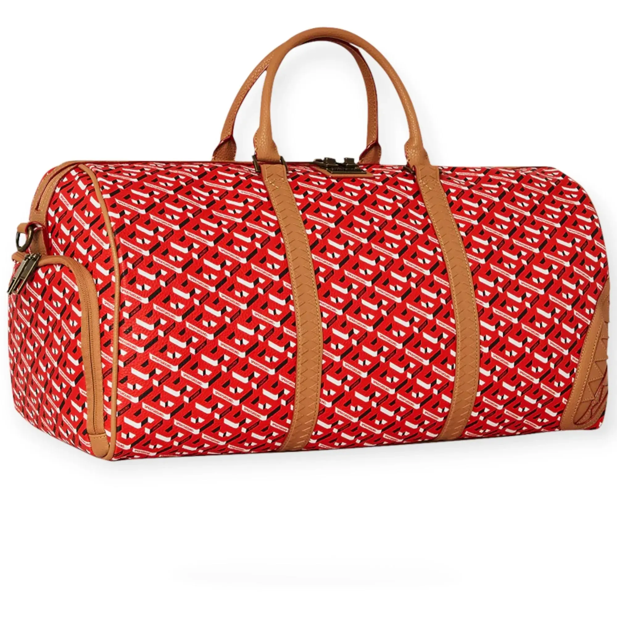 SprayGround Men 3DSG CONCORDE DUFFLE (Red)