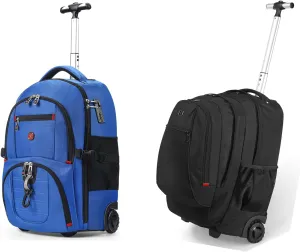 StarCloud Travel Essentials Duo: Voyager X2 & Explorer Pro Wheeled Backpacks