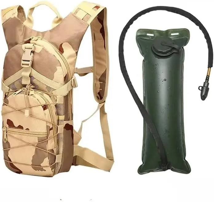 Stay Hydrated on The Trail: 3L Hydration Backpack 6-ACU Digital Bag