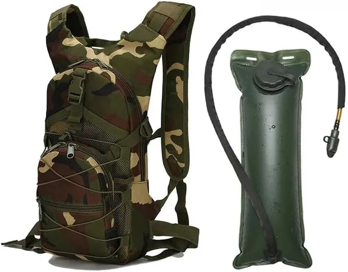Stay Hydrated on The Trail: 3L Hydration Backpack 6-ACU Digital Bag