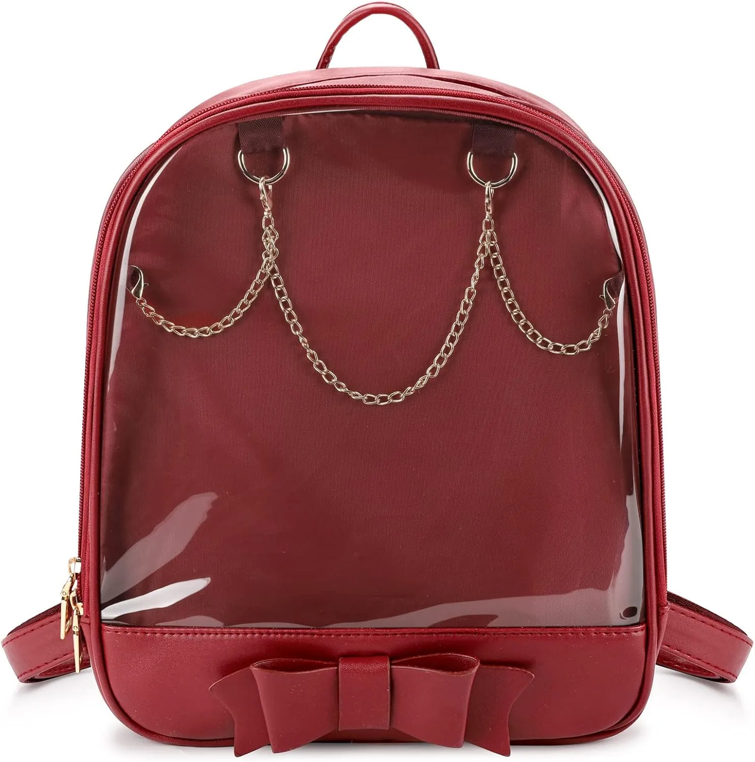 STEAMEDBUN Ita Bag Backpack Bowknot Kawaii Pin Display Backpack Bag with Insert