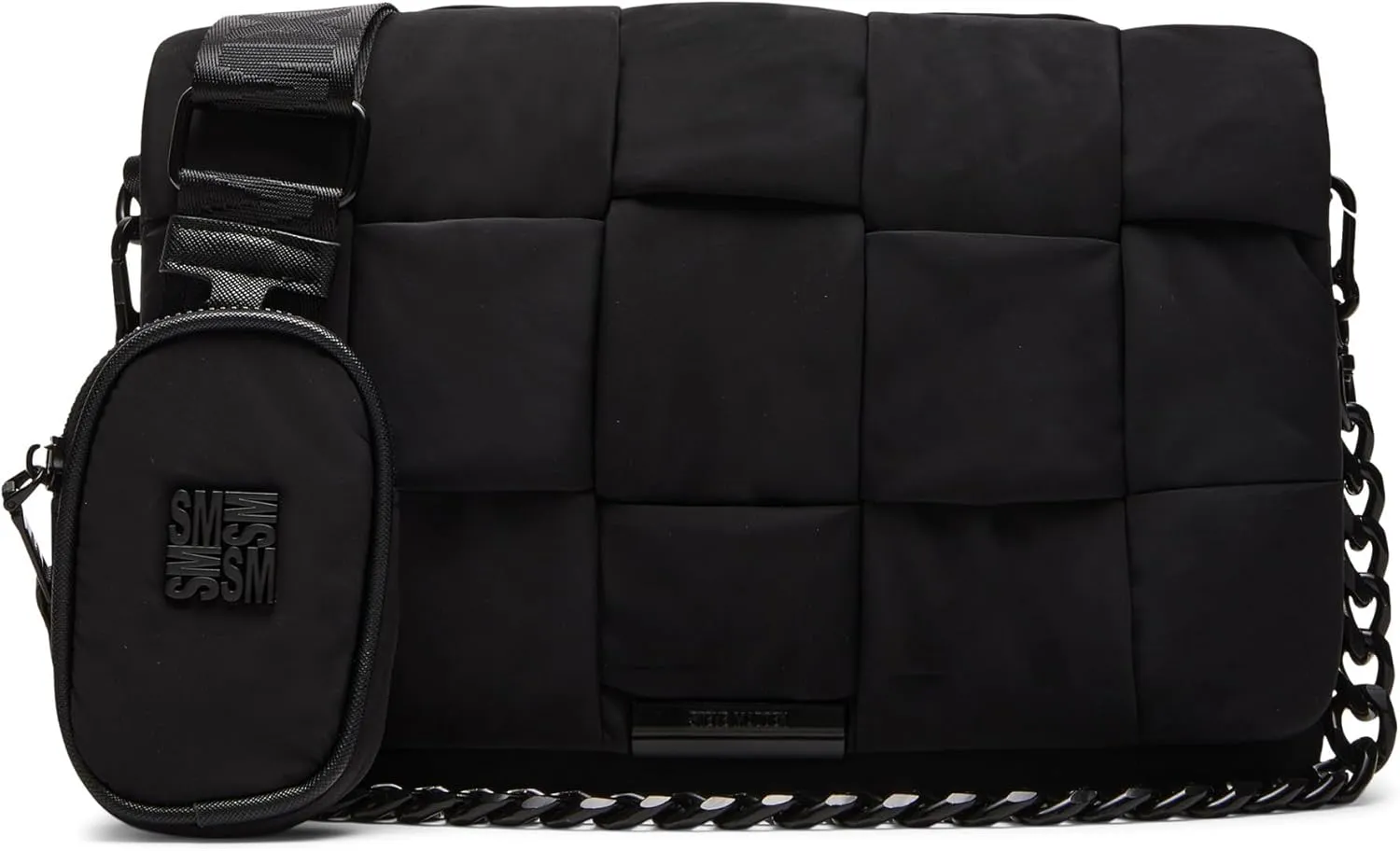 Steve Madden Bfiona Silky Nylon Messenger Crossbody