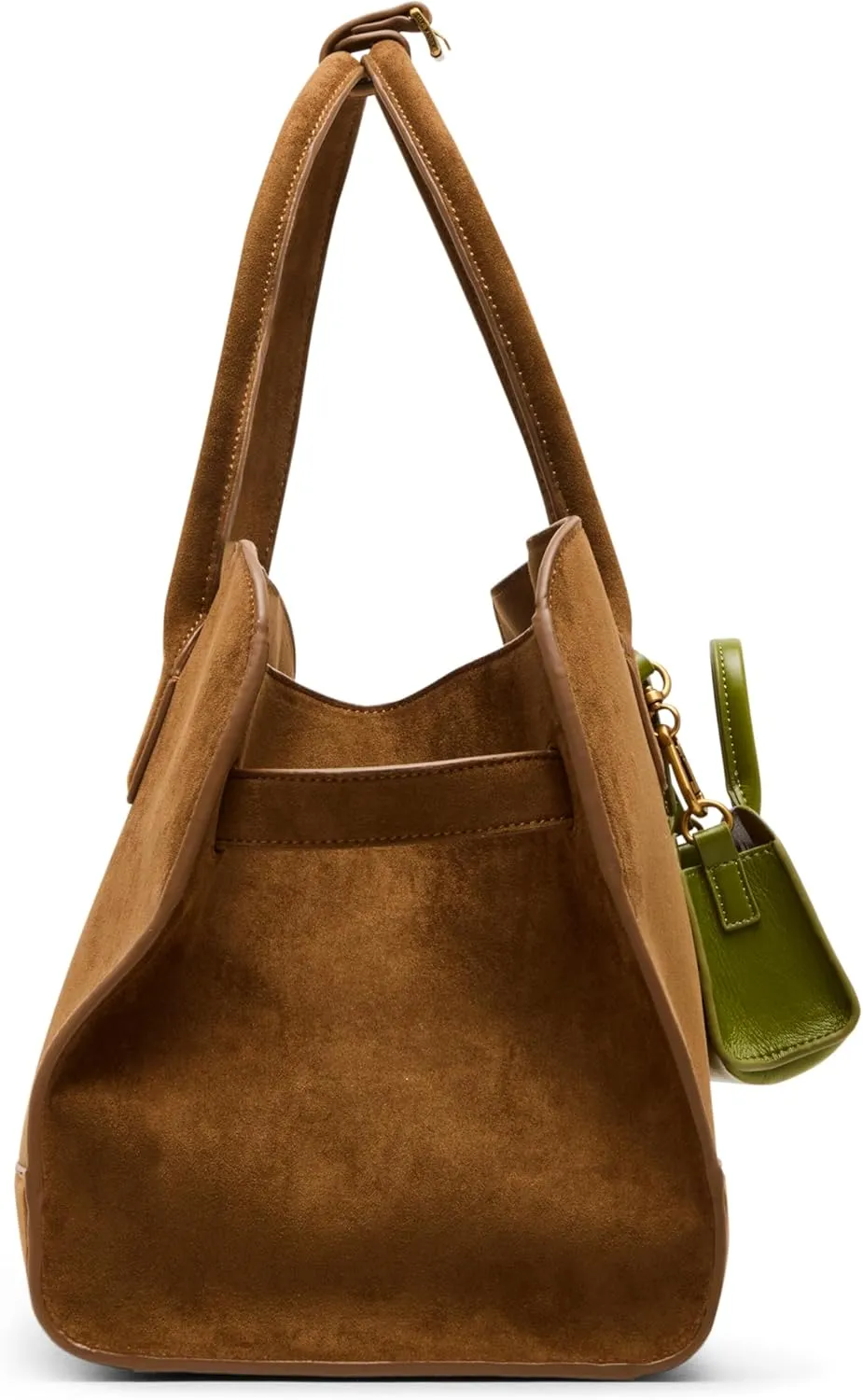Steve Madden Harlii Faux Suede Satchel