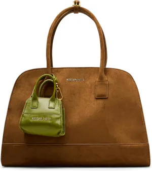 Steve Madden Harlii Faux Suede Satchel
