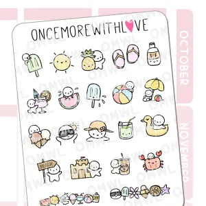 Sticker Sheets: Doodles | Summer