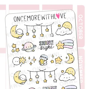 Sticker Sheets: Doodles | Twinkle Twinkle Little Star
