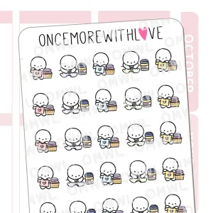Sticker Sheets: Fold Laundry