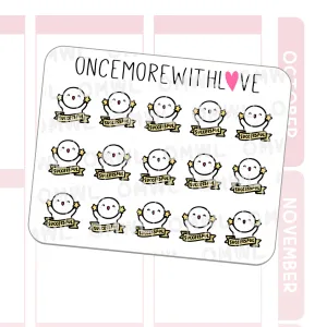 Sticker Sheets: I Am.... Successful