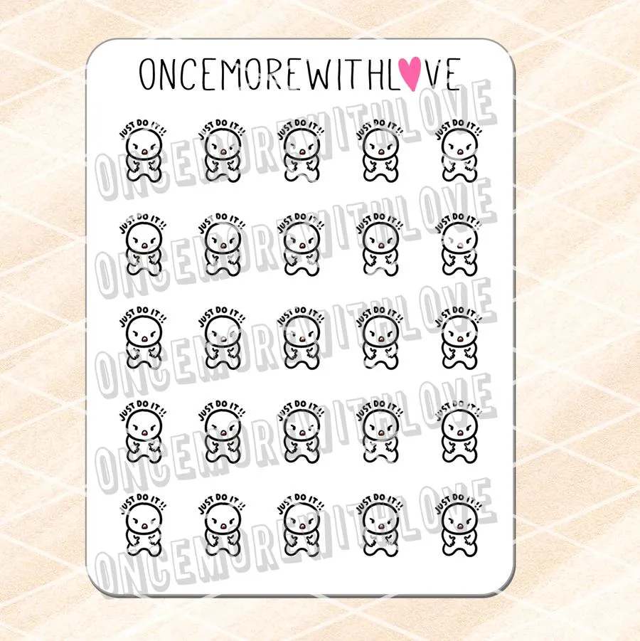 Sticker Sheets: Just Do It! Munchkin