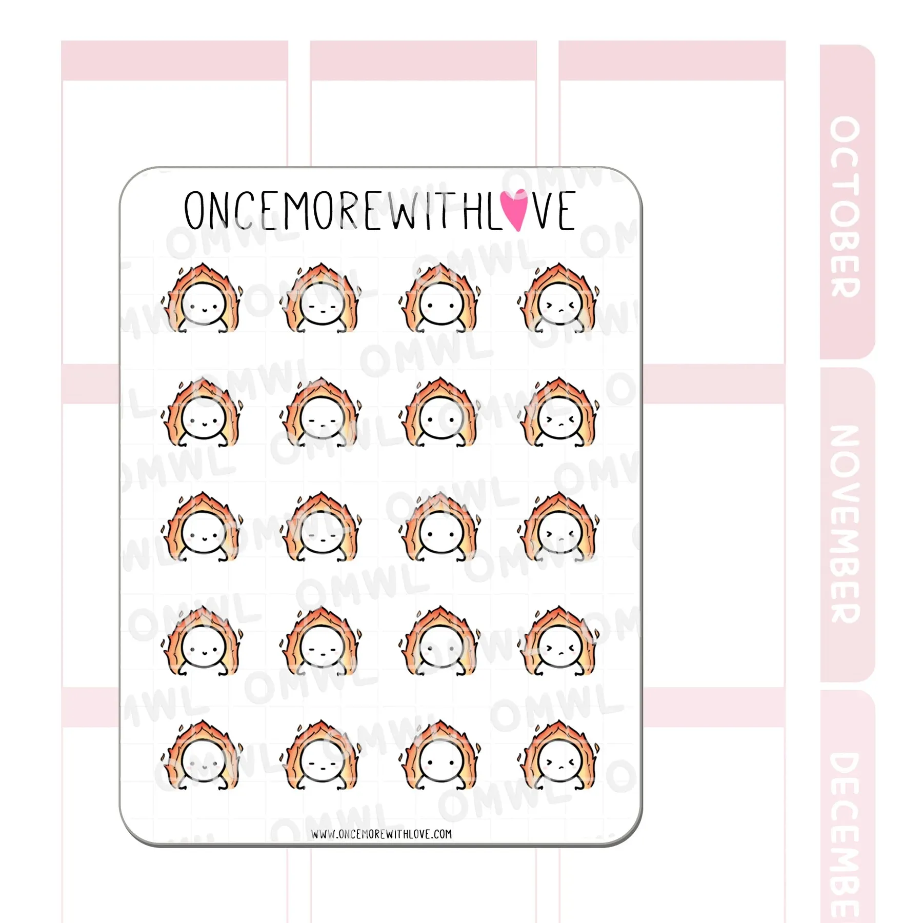 Sticker Sheets: This Is Fine
