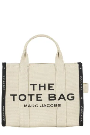 Structured Jacquard Medium Tote With Removable Strap