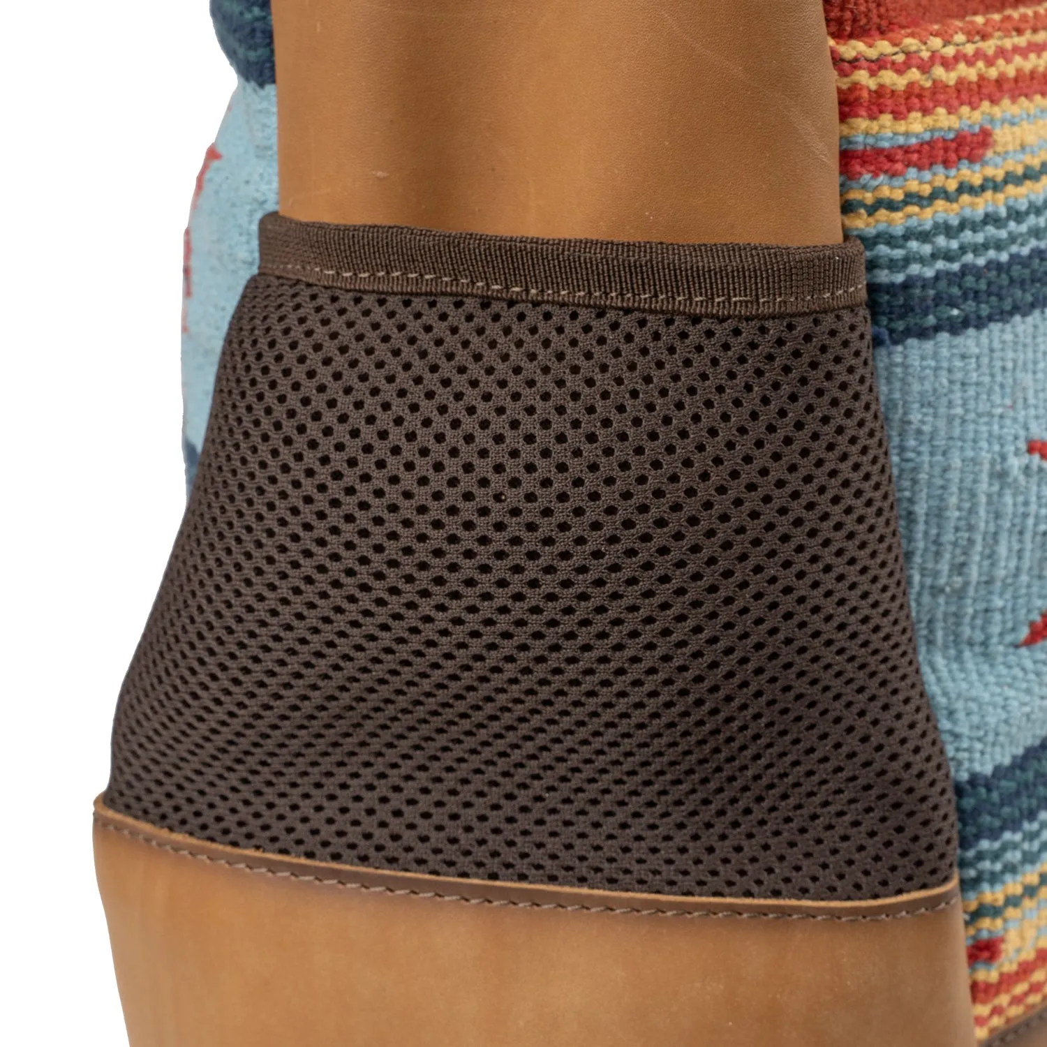 STS Ranchwear Womens Chaynee Valley Amelia Multi Serape Leather Tote Bag