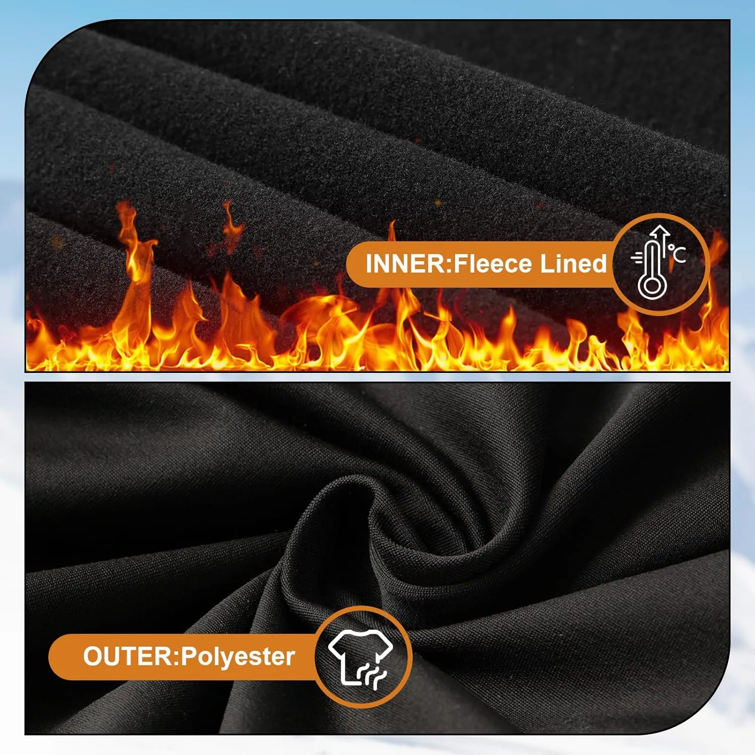 Suhine 3 Pcs 5-14Y Youth Boys Thermal Compression Shirts Fleece Athletic Baselayer Long Sleeve Soccer Baseball Undershirt