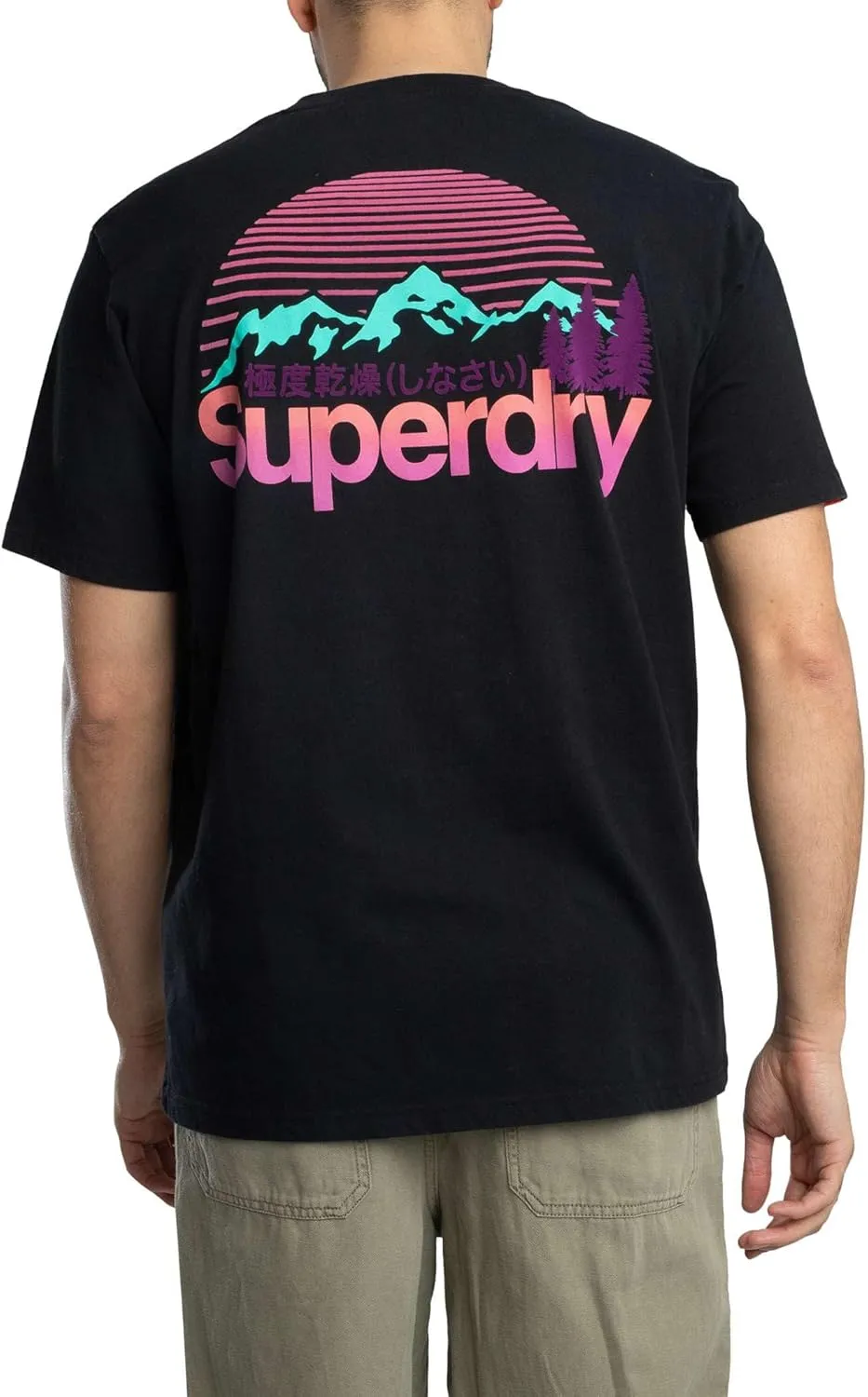 Superdry Men's Great Outdoors Chest T-Shirt, Black