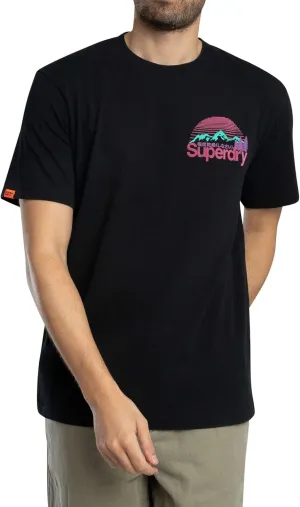 Superdry Men's Great Outdoors Chest T-Shirt, Black