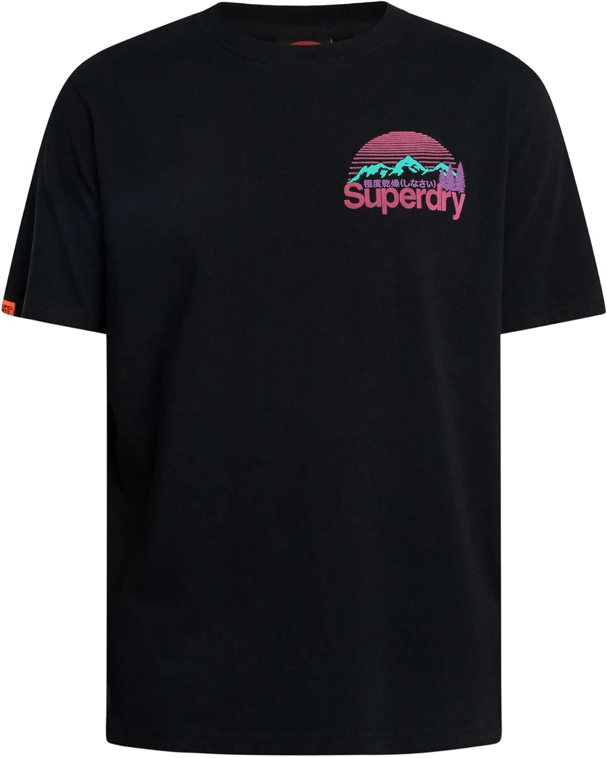 Superdry Men's Great Outdoors Chest T-Shirt, Black
