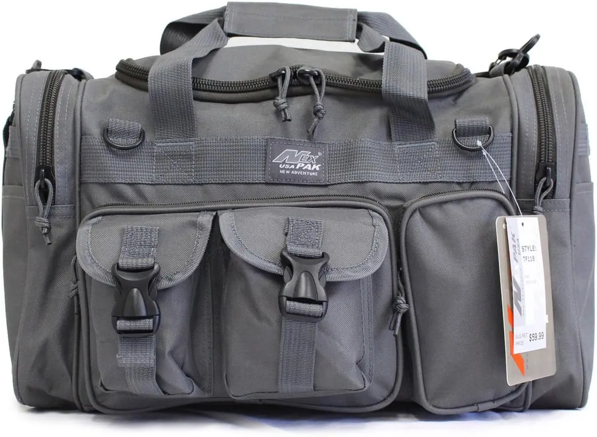 Tactical Military Molle Gear Duffle Shoulder Strap Outdoor Travel Range Bag