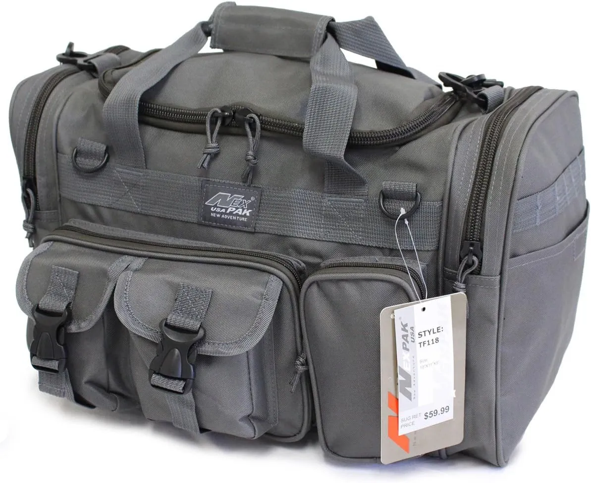 Tactical Military Molle Gear Duffle Shoulder Strap Outdoor Travel Range Bag