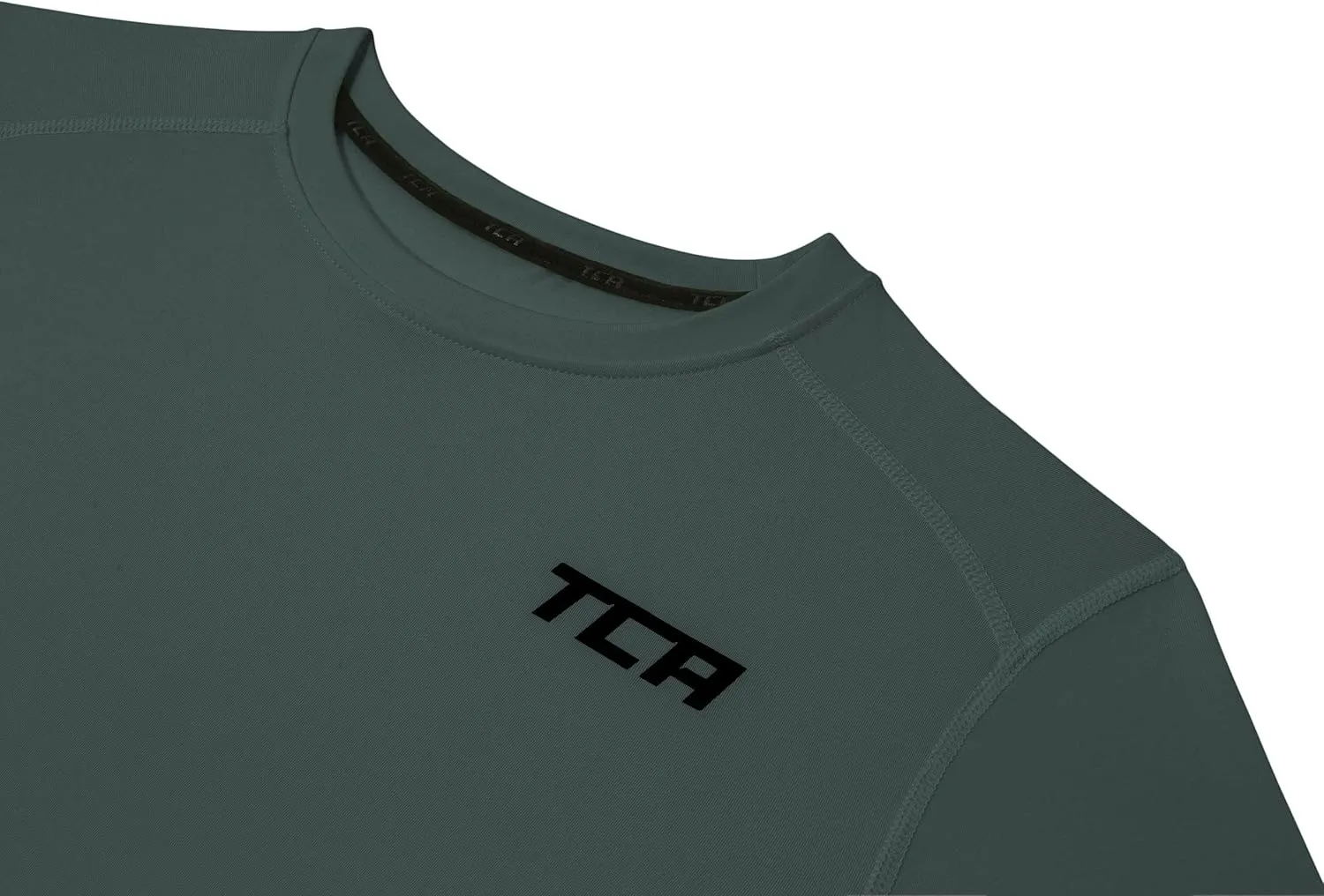 TCA Men and Boys' Long Sleeve Compression Shirt, Athletic Workout Sports Undershirt Base Layer Top