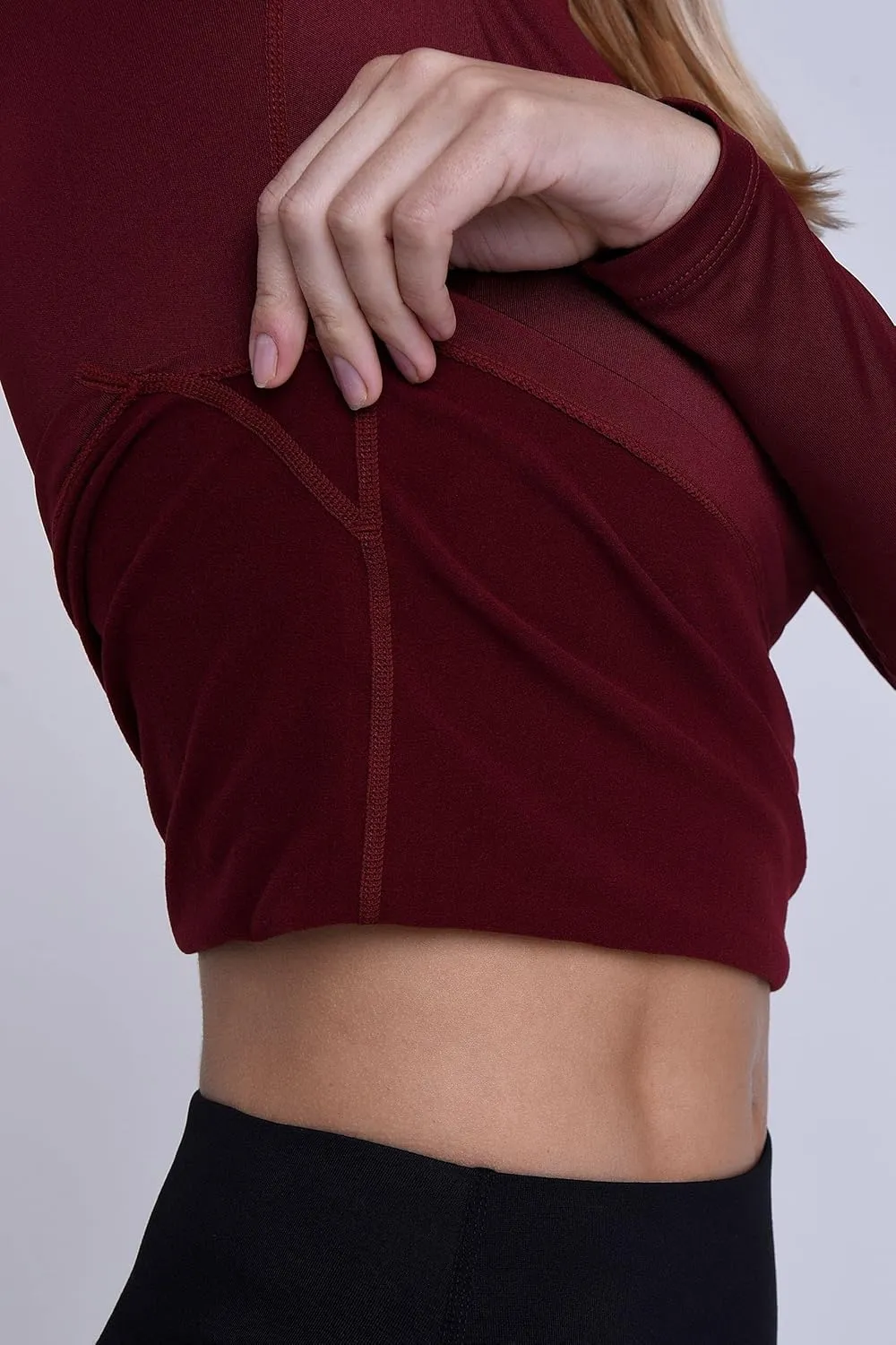 TCA Super Thermal Long Sleeve Women Running, Ski Base Layer - Compression Shirts Woman, Workout Tops for Women