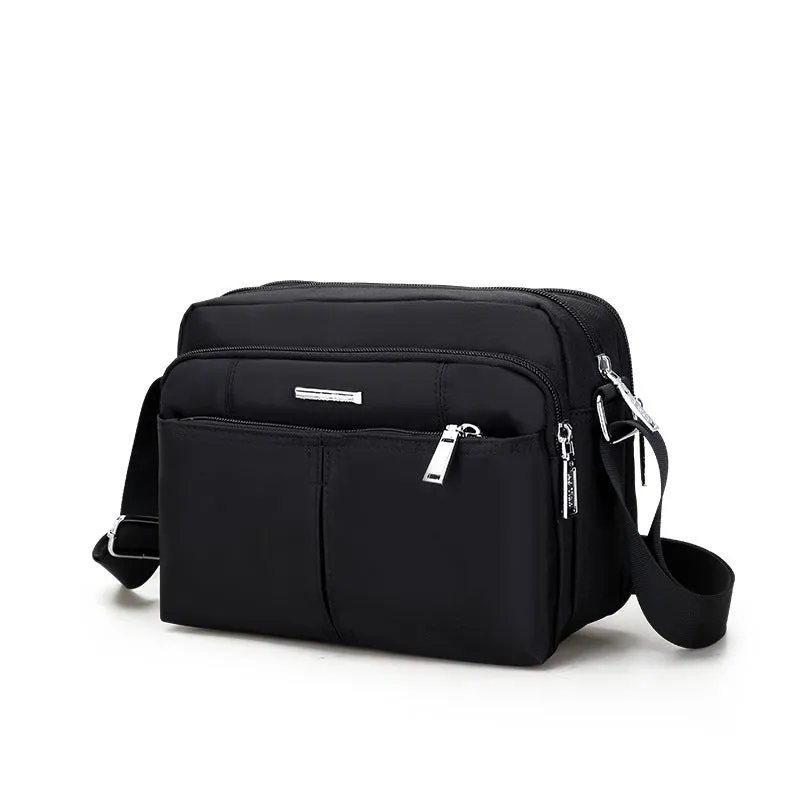 Teagan | Water-Resistant Multi-Compartment Crossbody Messenger Bag