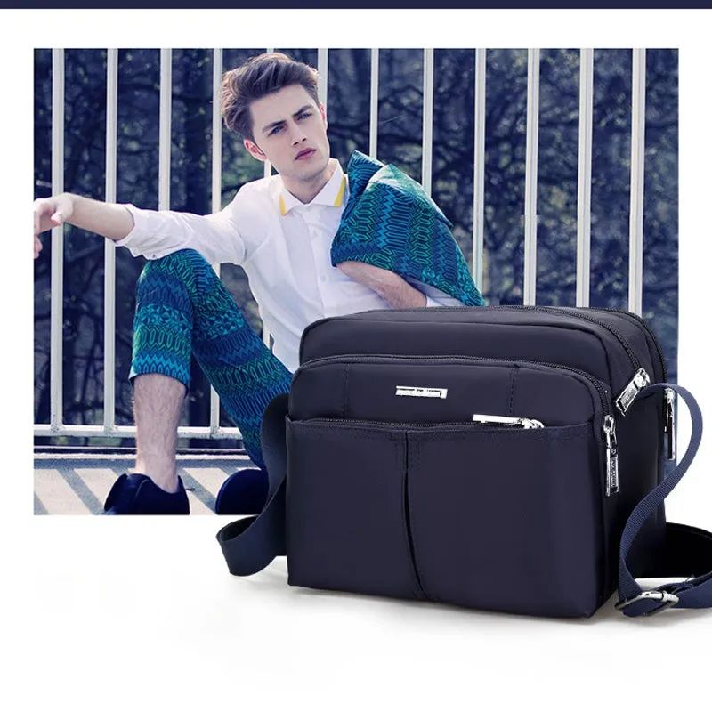 Teagan | Water-Resistant Multi-Compartment Crossbody Messenger Bag