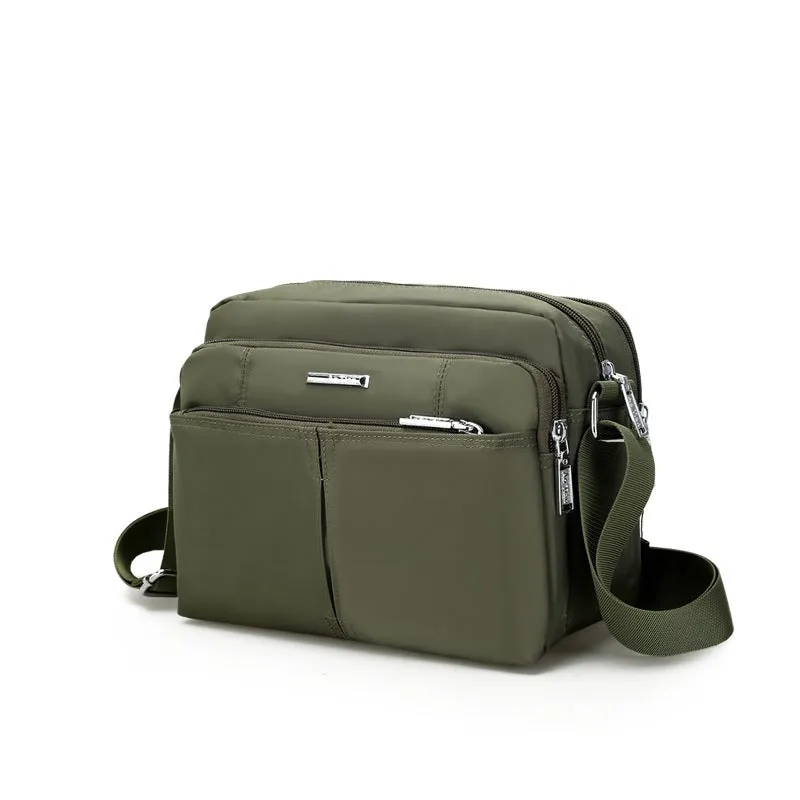 Teagan | Water-Resistant Multi-Compartment Crossbody Messenger Bag