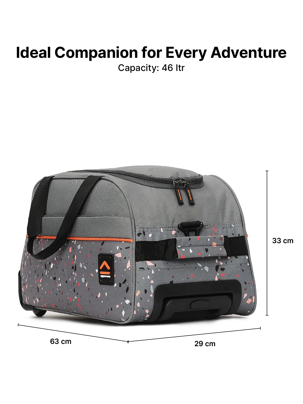 Terra Grey Large Duffle
