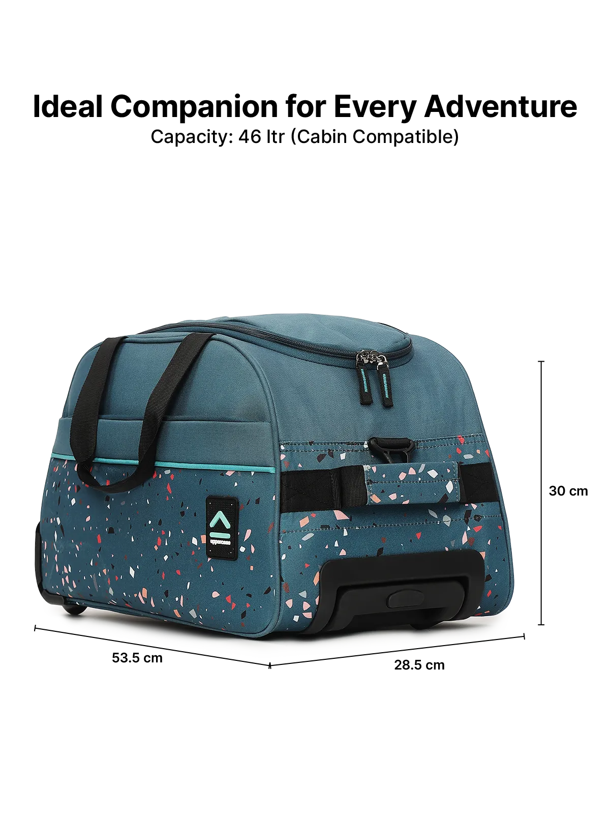 Terra Teal Small Duffle