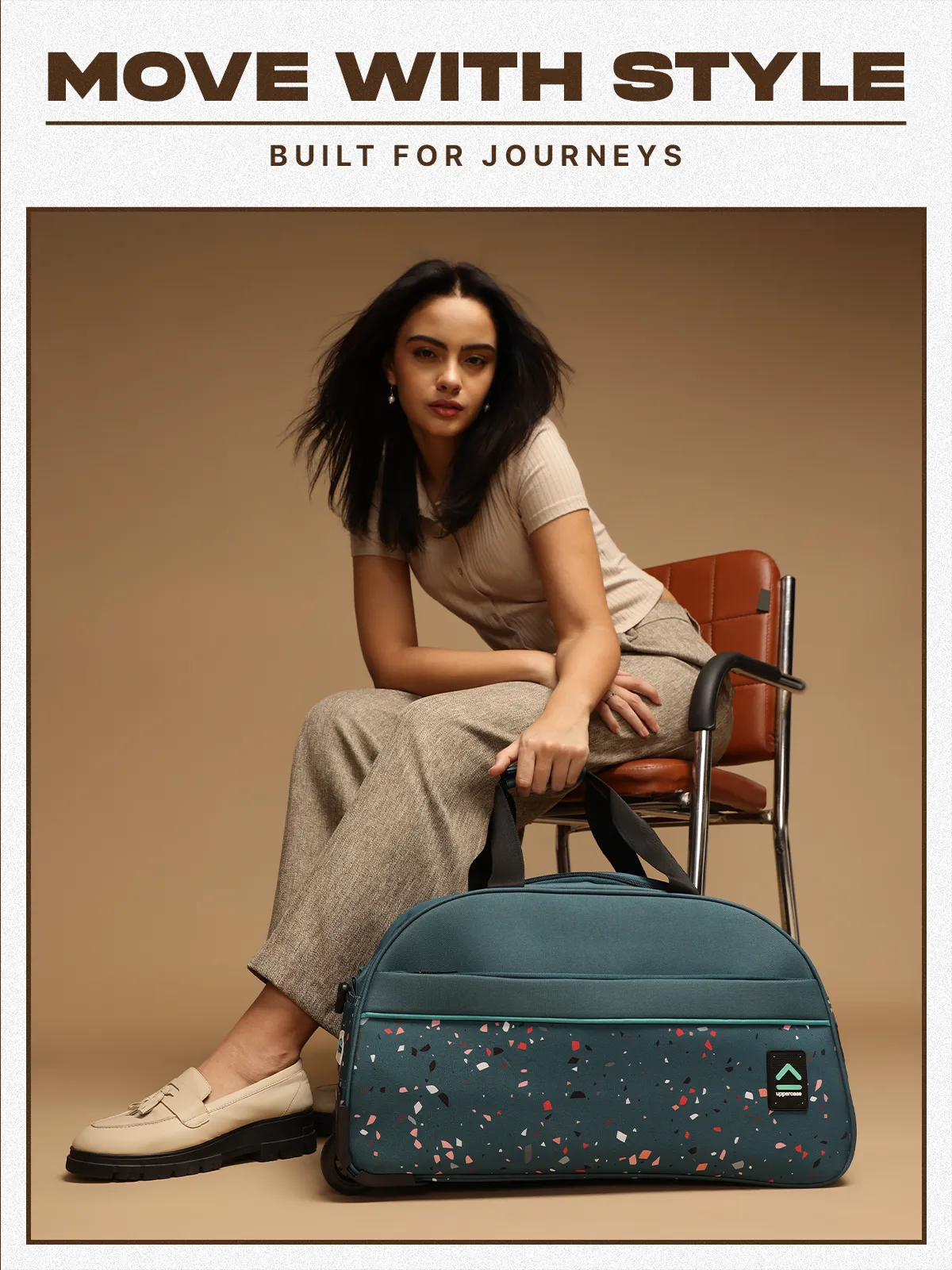 Terra Teal Small Duffle