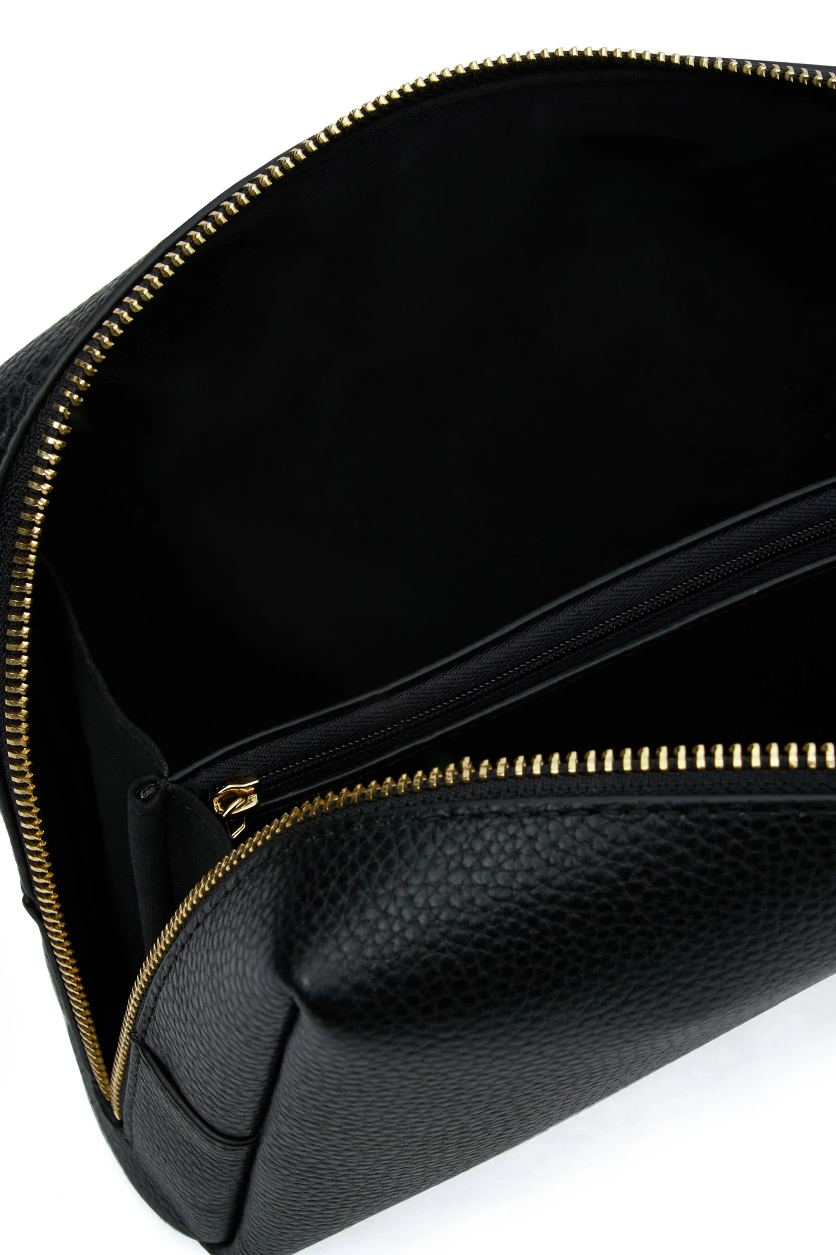 THE CLAUDIA BLACK MAKEUP BAG