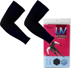 The Elixir Arm Sleeves UV Sun Protective Arm Compression Cover Warmer Cooler