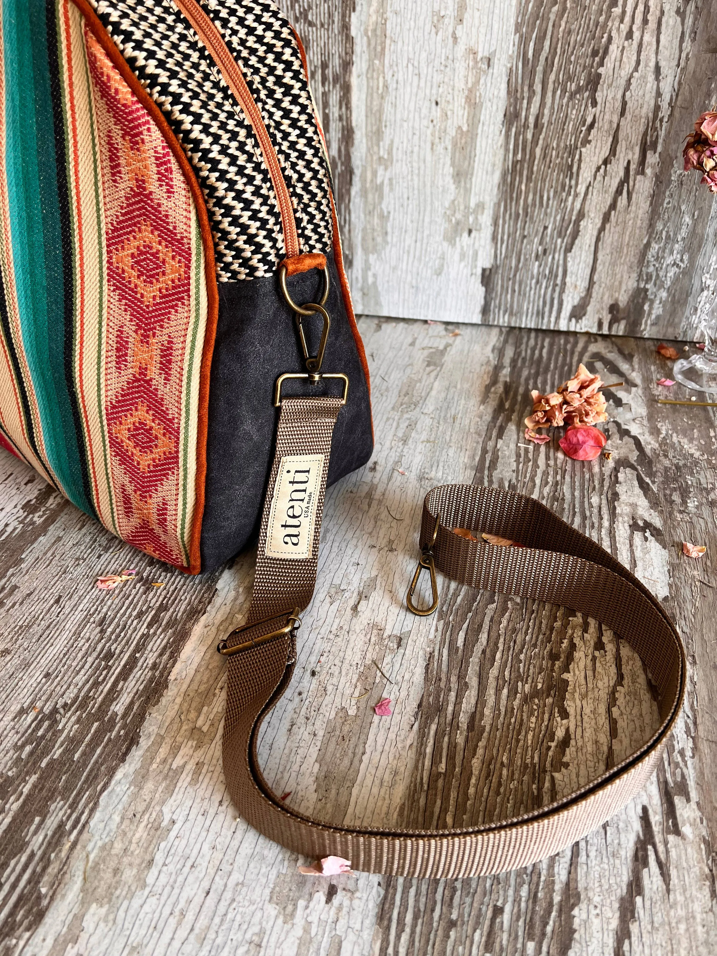 The Southwest Sarape Overnight Weekend or Large Project Bag