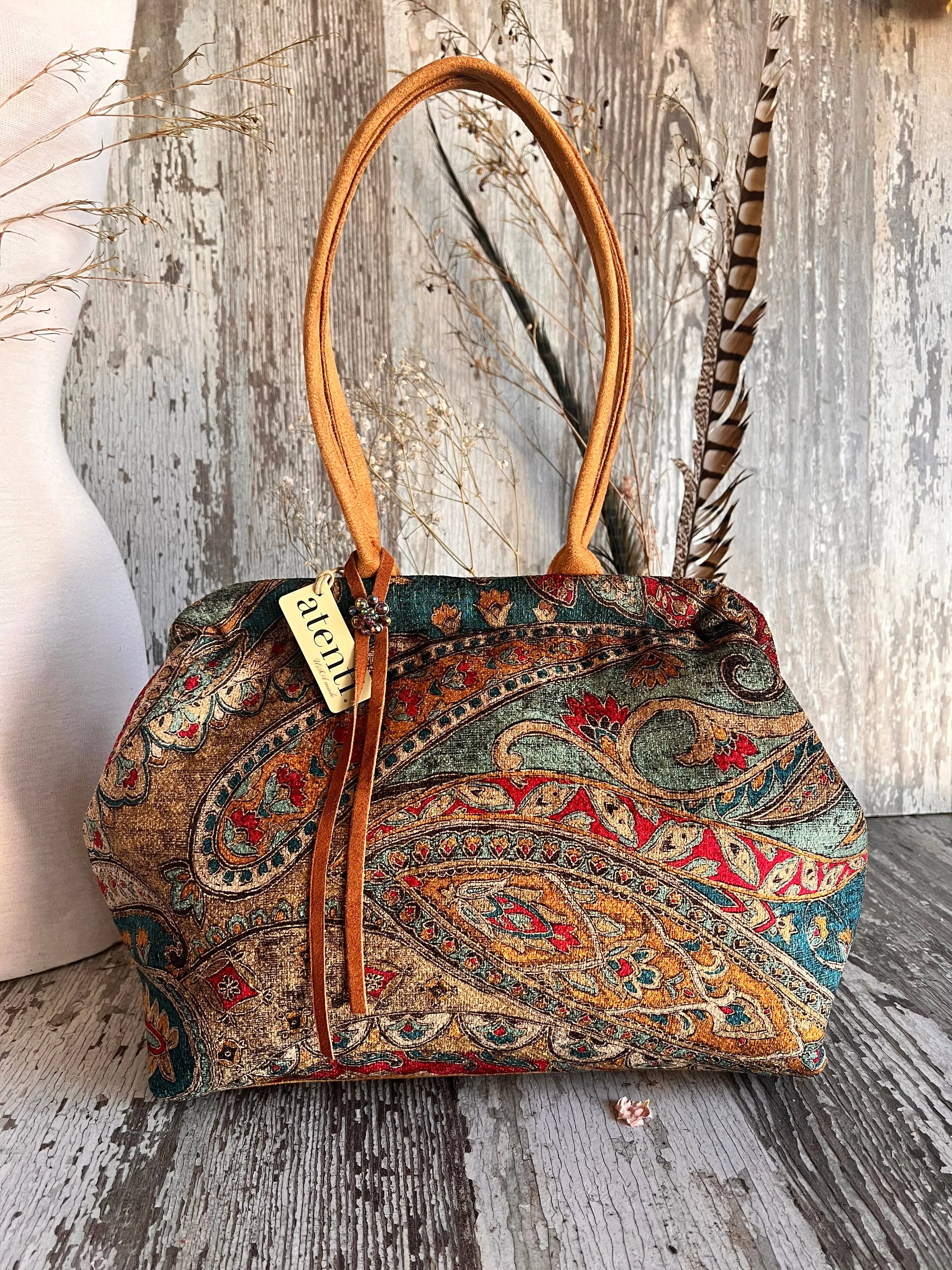 The Vivian Modern Tapestry Bag