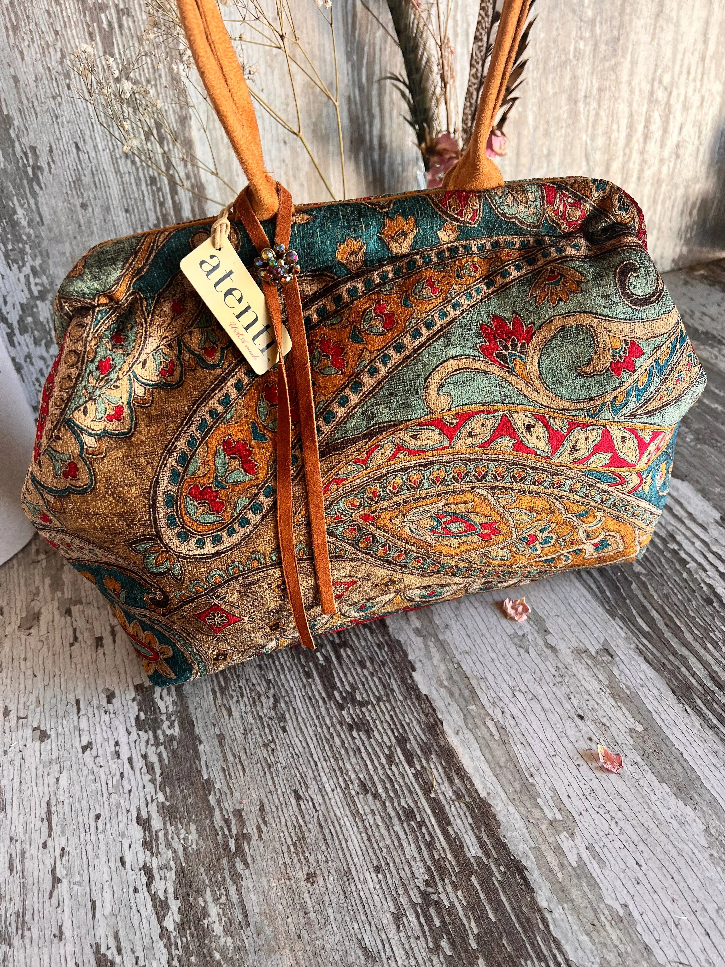 The Vivian Modern Tapestry Bag