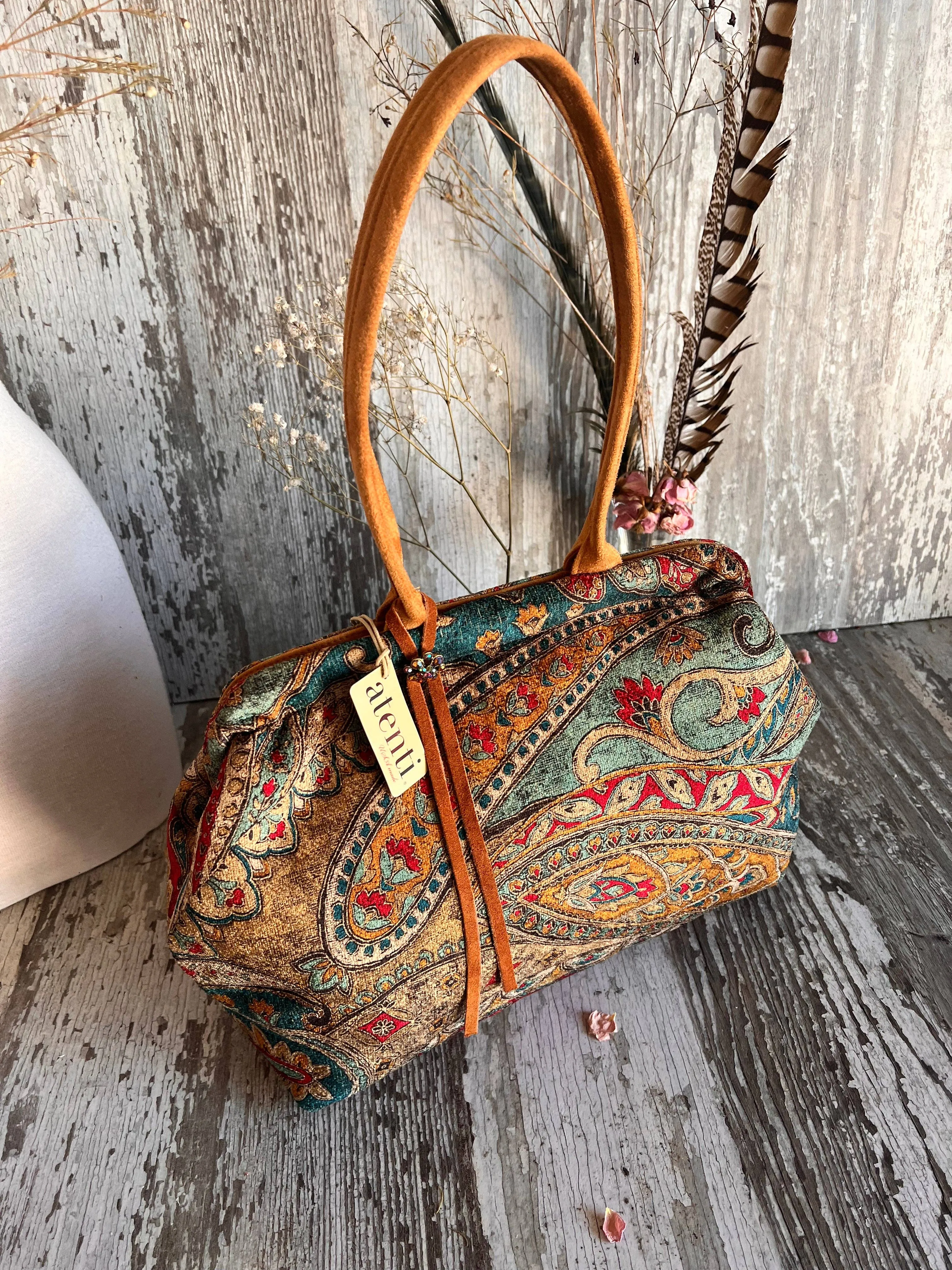 The Vivian Modern Tapestry Bag